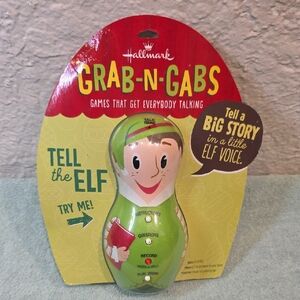 Hallmark Grab-N-Gabs Green Elf Toy
